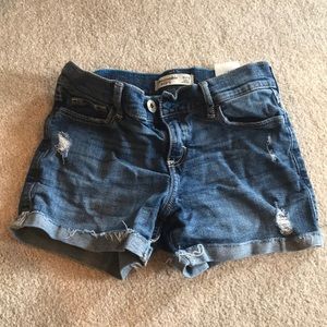 Girls Abercrombie kids Jean shorts